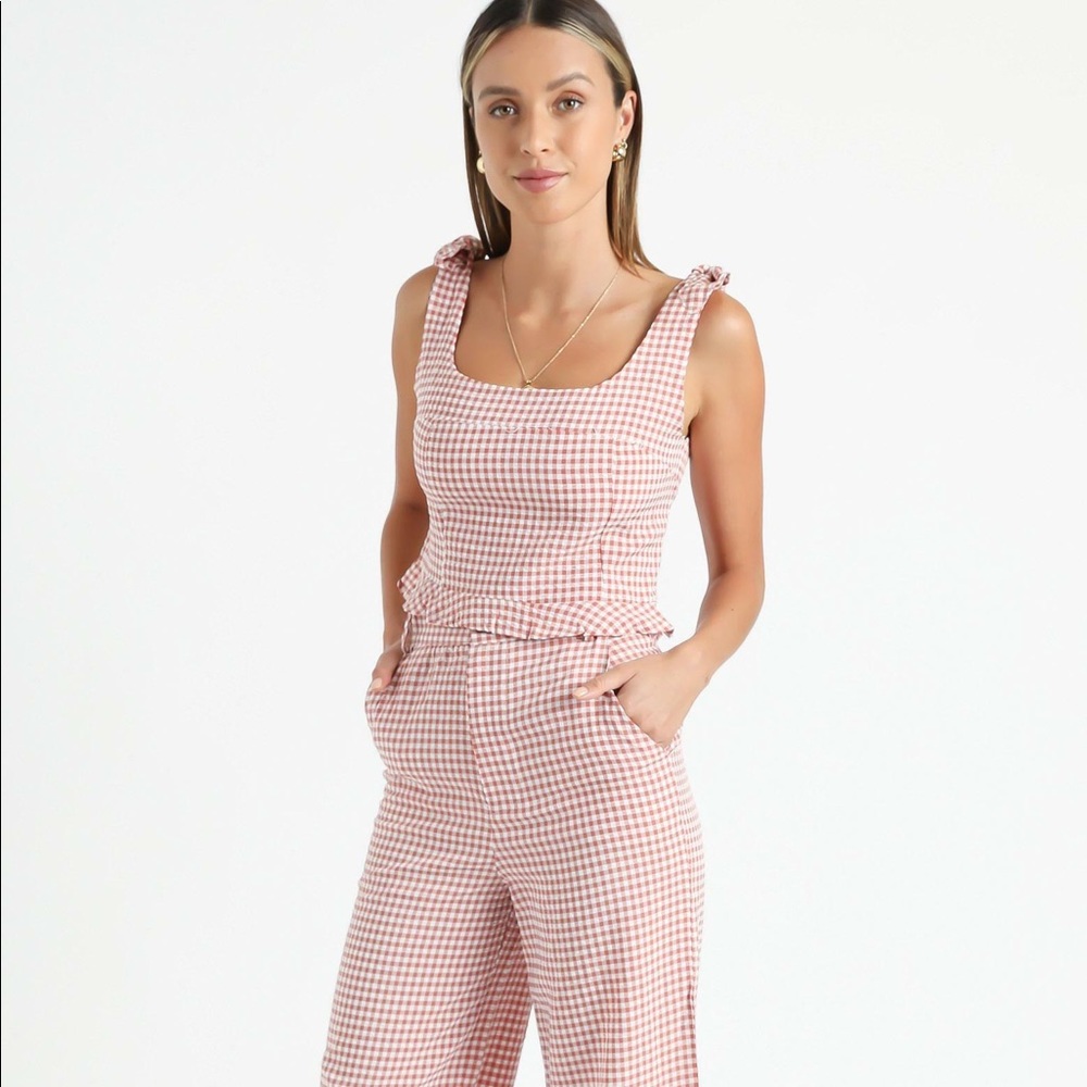 N2T Showpo Gingham Matching Set